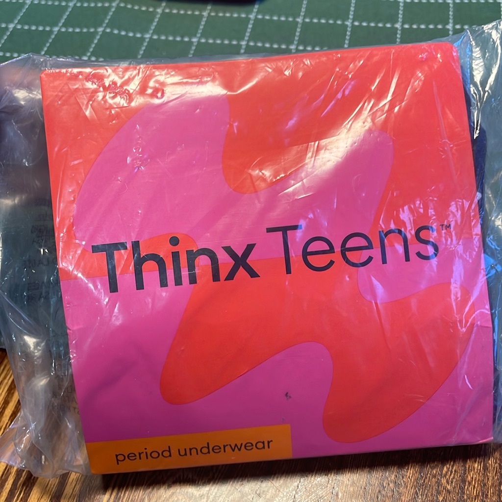 Nwt Thinx Teen Period Panties Lucky Stars Shorty Size 11-12